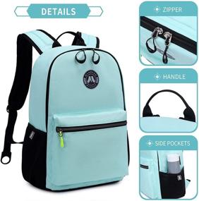 img 1 attached to Lohol Lightweight Daypacks Student Lightblue