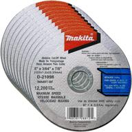 🪚 makita 10 pack - 5" cut off wheels: aggressive metal & stainless steel cutting for 5" grinders logo