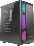 💻 корпус для пк antec nx250 mid tower с боковой панелью из закаленного стекла - atx-корпус из серии nx логотип