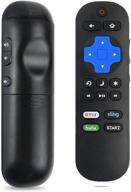 📺 bedycoon ir remote control compatible with sharp roku for lc-rcrus-18 lcrcrus18 led lcd tv smart hdtv lc-32lb591u lc-65lbu591u lc-43lbu591u lc-50lbu591u lc-55lbu591u lc-32lb481u: easy access to hulu & starz apps logo