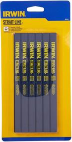 img 1 attached to 🔨 Irwin Carpenter Pencil, Medium Lead, 6-Piece (66400): Reliable and Durable Tool for Precision Markings