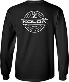 img 1 attached to Joe's USA Koloa Long Sleeve Thruster Logo Heavy Cotton T-Shirts: Regular, Big & Tall - Ultimate Comfort and Style!