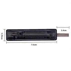 img 1 attached to 💡 USB Power Meter Voltage Current Capacity Tester 5-20V 3A - Ideal for Testing Chargers and Cables - JacobsParts