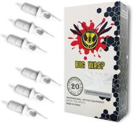bigwasp 9rs disposable tattoo cartridges - 9 round shader (20 pack) logo