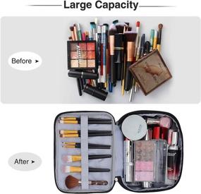 img 2 attached to Portable Cosmetic Waterproof Organizer Accessories Travel Accessories