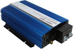 img 3 attached to 🔌 AIMS Power PWRIX120012SUL Pure Sine Inverter with Transfer Switch, 1200W Continuous Power and 2400W Surge Peak Power, Intelligent Cooling Fan, Transfer Time Less Than 20msec