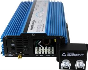 img 2 attached to 🔌 AIMS Power PWRIX120012SUL Pure Sine Inverter with Transfer Switch, 1200W Continuous Power and 2400W Surge Peak Power, Intelligent Cooling Fan, Transfer Time Less Than 20msec