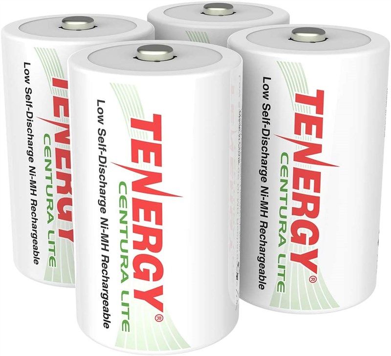 tenergy rechargeable discharge batteries pre charged 标志
