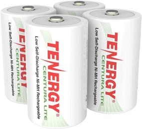 img 4 attached to 🔋 Tenergy Centura Lite 1.2V NiMH Rechargeable D Battery, 3000mAh Low Self Discharge D Cell Batteries, Pre-Charged D Size Battery, UL Certified, 4 Pack - Enhanced SEO