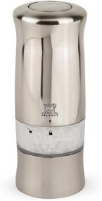 img 4 attached to Brushed Chrome Peugeot Zeli Pepper Mill: Enhancing Your Culinary Experience