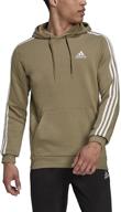 adidas standard essentials 3 stripes sweatshirt men's clothing in active logo