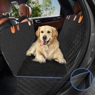 🐾 oneisall waterproof dog car seat cover – durable, nonslip, scratch proof hammock back seat cover for dogs, suvs, trucks logo