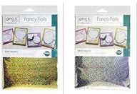 deco fancy foils transfer sequins logo