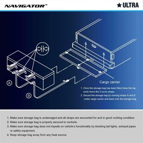 img 1 attached to 🚗 Автомобильный грузовой мешок Pilot CG-19 для фаркопа: Максимизируйте пространство и обеспечьте безопасность во время путешествий на автомобиле и автотуризма.