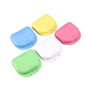 img 4 attached to 🦷 ROSENICE Denture Case Set: 5pcs Dental Retainer Box, Denture Storage Containers