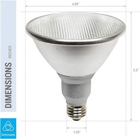 img 3 attached to High Power LED PAR38 Bulb - Pack K21471, 120V