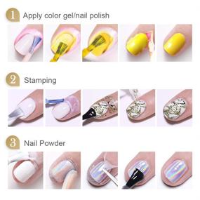 img 1 attached to 💅 Upgrade Fast Drying Peel off Nail Polish Barrier Cuticle Guard Skin Barrier Protector Latex Tape for Nail Art - PrettyDiva Liquid Latex for Nails