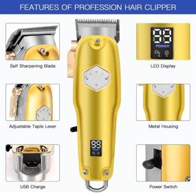 img 2 attached to Brightup Clippers Professional Cordless Rechargeable