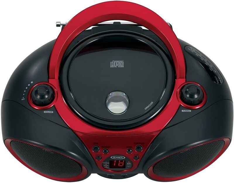 jensen cd 490 portable stereo player 로고
