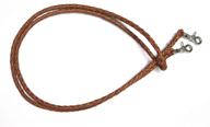 m-royal 4 plait snap braided leather roping reins логотип