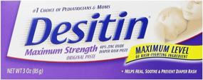 img 2 attached to 🍼 Desitin Diaper Rash Paste Maximum Strength, 3-Ounce (Pack of 36): Effective and Convenient Diaper Rash Treatment for Babies