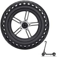 🛴 enhance your xiaomi mi m365 electric scooter with kunovo 8.5 inch explosion-proof solid tire wheel hub set replacement logo