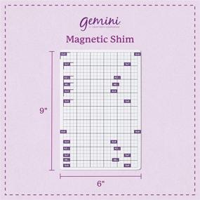 img 3 attached to 🧲 Gemini Junior Magnetic Shim - 1 Pack, US: One Size, Multi-color