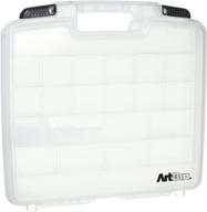 artbin quick carrying case 15x3 25x14 375 translucent logo