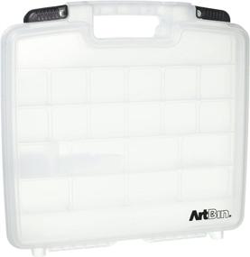 img 1 attached to Artbin Quick Carrying Case 15X3 25X14 375 Translucent
