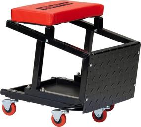 img 2 attached to 🪑 Pro-LifT C-2800 Grey Creeper Seat and Stool Combo - 300 lb. Capacity: Versatile and Sturdy Automotive Accessory