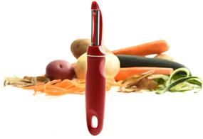 img 1 attached to Efficient Norpro Red Grip-Ez Peeler – Simplify your Kitchen Prep with this 1 EA Tool