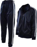 athletic tracksuit set for men - 2-piece workout attire логотип