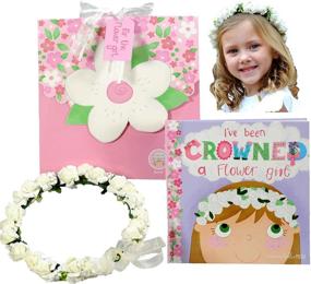 img 4 attached to 🌸 Adorable Flower Floral Headband: Delightful Headpiece for a Charming Look