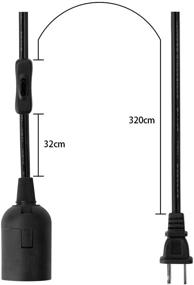 img 3 attached to Подвесное удлинительное освещение E26 в комплекте