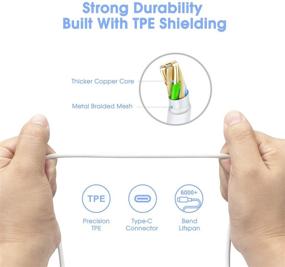 img 1 attached to 61W/65W USB Type C Power Adapter USB-C PD Charger for MacBook/Pro, Dell XPS, Lenovo Chromebook/Thinkpad, ASUS, HP Spectre, and More