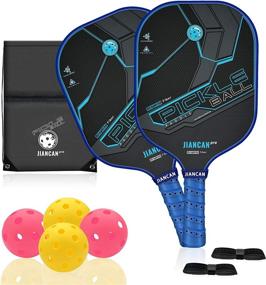 img 4 attached to Ansxiy Graphite Pickleball Lightweight Honeycomb