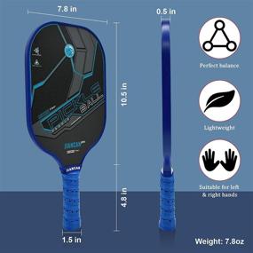 img 2 attached to Ansxiy Graphite Pickleball Lightweight Honeycomb