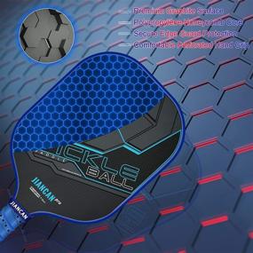 img 3 attached to Ansxiy Graphite Pickleball Lightweight Honeycomb