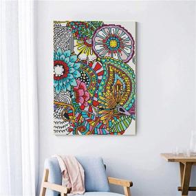 img 2 attached to Mandala Cross Stitch Kits Decor14 2×18 1Inch