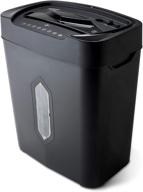 🔒 aurora au1010ma high-security 10-sheet micro-cut paper and credit card shredder with large 5.2-gallon basket and convenient lifting handle logo