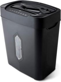 img 4 attached to 🔒 Aurora AU1010MA High-Security 10-Sheet Micro-Cut Paper and Credit Card Shredder with Large 5.2-Gallon Basket and Convenient Lifting Handle
