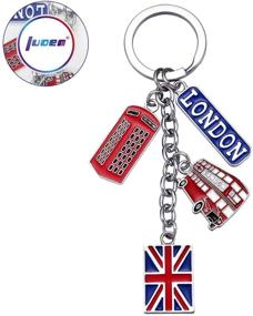img 2 attached to 🔑 LUOEM Keychain Souvenir Keyring Charms: The Perfect Mementos and Stylish Accessories