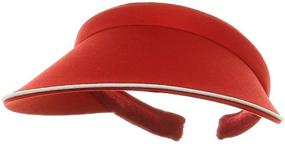 img 4 attached to MG Piping Clip On Visor Black Sports & Fitness and Team Sports