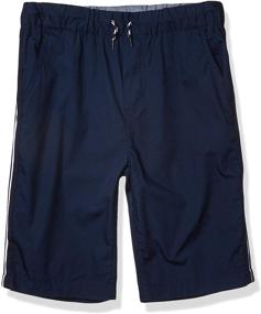 img 3 attached to Boys' Pull-on Drawstring Shorts by Nautica