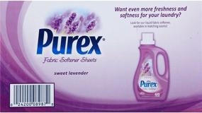img 3 attached to 🌸 40-Count Purex Sweet Lavender Fabric Softener Dryer Sheets