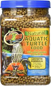 img 4 attached to 30 oz Growth Formula Natural Aquatic Turtle Food by Zoo Med