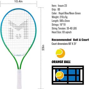 img 3 attached to Insum Racquet Beginner Starter Shoulder Sports & Fitness