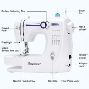 img 3 attached to Bosszer Beginners Portable Household Machines Sewing