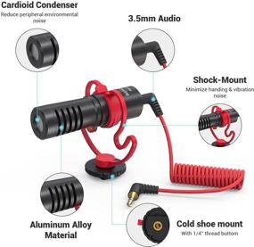 img 3 attached to Simorr Microphone Battery Free Windscreen Smartphones