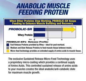 img 2 attached to 🍫 Probolic-SR Sustained Release Protein Powder, 24g Protein, BCAAs, Glutamine, Arginine, Pre-Workout, Post-Workout, Nighttime Protein, 4lbs, 52 Servings, Chocolate - Maximum Human Performance